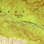 United States Geological Survey Montezuma Pass, AZ (1948, 24000-Scale) digital map