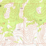 United States Geological Survey Montezuma Peak, NV (1970, 24000-Scale) digital map