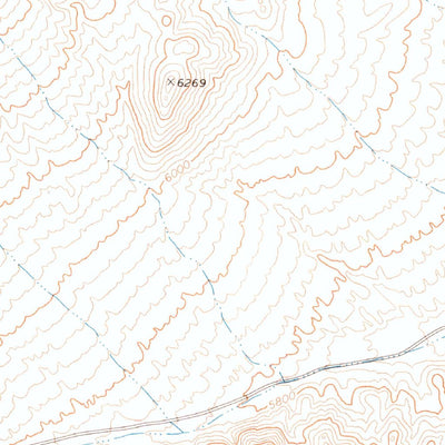 United States Geological Survey Montezuma Peak SW, NV (1970, 24000-Scale) digital map