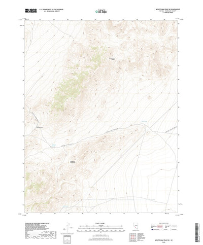 Montezuma Peak SW, NV (2018, 24000-Scale) Preview 1
