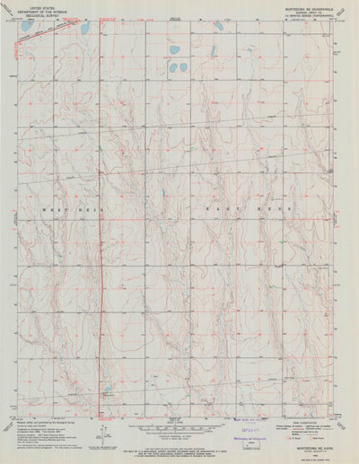 United States Geological Survey Montezuma SE, KS (1969, 24000-Scale) digital map