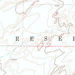 United States Geological Survey Montezumas Chair, AZ (1972, 24000-Scale) digital map