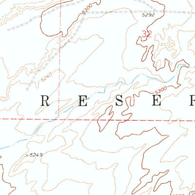 United States Geological Survey Montezumas Chair, AZ (1972, 24000-Scale) digital map