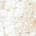 United States Geological Survey Montezumas Chair, AZ (1972, 24000-Scale) digital map