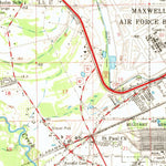 United States Geological Survey Montgomery, AL (1958, 62500-Scale) digital map