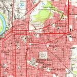 United States Geological Survey Montgomery, AL (1958, 62500-Scale) digital map