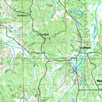 United States Geological Survey Montgomery, AL (1986, 100000-Scale) digital map