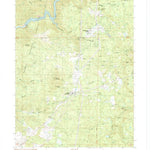 United States Geological Survey Montgomery Creek, CA (1990, 24000-Scale) digital map