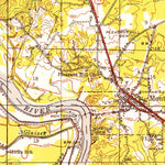 United States Geological Survey Montgomery, LA (1942, 62500-Scale) digital map