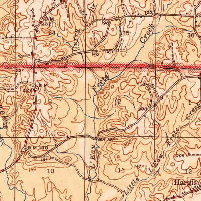 United States Geological Survey Montgomery, LA (1945, 62500-Scale) digital map