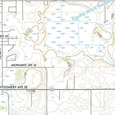 United States Geological Survey Montgomery, MN (2019, 24000-Scale) digital map