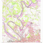 United States Geological Survey Montgomery North, AL (1958, 24000-Scale) digital map