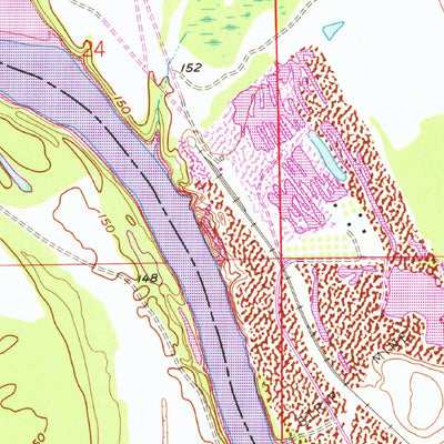United States Geological Survey Montgomery North, AL (1958, 24000-Scale) digital map