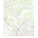 United States Geological Survey Montgomery North, AL (2020, 24000-Scale) digital map