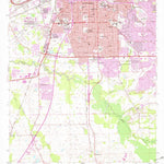 United States Geological Survey Montgomery South, AL (1958, 24000-Scale) digital map