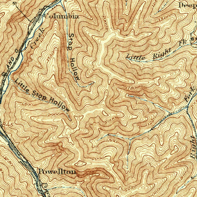 United States Geological Survey Montgomery, WV (1931, 62500-Scale) digital map