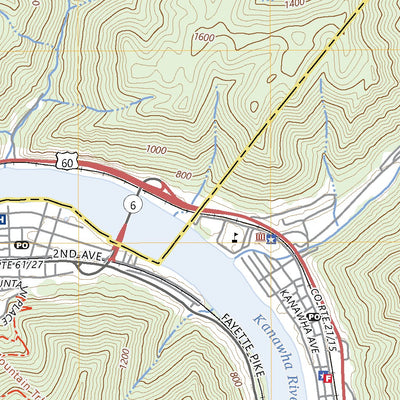 United States Geological Survey Montgomery, WV (2023, 24000-Scale) digital map