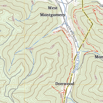 United States Geological Survey Montgomery, WV (2023, 24000-Scale) digital map