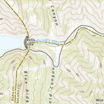United States Geological Survey Monticello Dam, CA (2021, 24000-Scale) digital map
