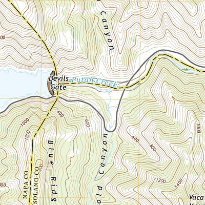United States Geological Survey Monticello Dam, CA (2021, 24000-Scale) digital map