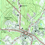 United States Geological Survey Monticello, GA (1972, 24000-Scale) digital map