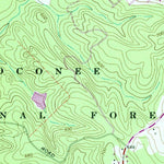 United States Geological Survey Monticello, GA (1972, 24000-Scale) digital map