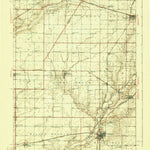United States Geological Survey Monticello, IL (1943, 62500-Scale) digital map