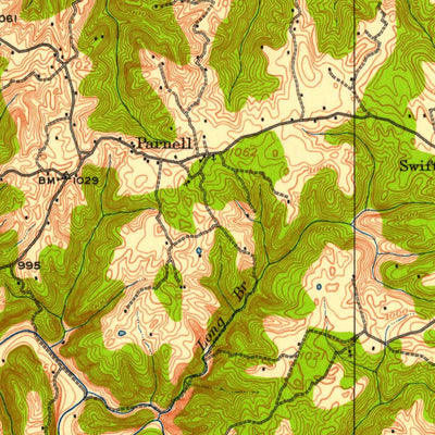 United States Geological Survey Monticello, KY (1911, 62500-Scale) digital map