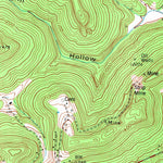 United States Geological Survey Monticello, KY (1977, 24000-Scale) digital map