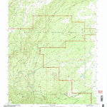 United States Geological Survey Monticello Lake, UT (2001, 24000-Scale) digital map