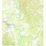 United States Geological Survey Monticello, MS (1970, 24000-Scale) digital map