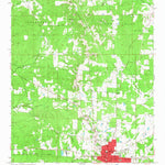 United States Geological Survey Monticello North, AR (1966, 24000-Scale) digital map