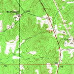 United States Geological Survey Monticello North, AR (1966, 24000-Scale) digital map