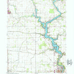 United States Geological Survey Monticello North, IN (1962, 24000-Scale) digital map
