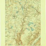 United States Geological Survey Monticello, NY (1911, 62500-Scale) digital map