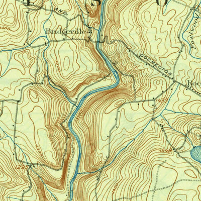 United States Geological Survey Monticello, NY (1911, 62500-Scale) digital map