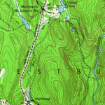 United States Geological Survey Monticello, NY (1943, 62500-Scale) digital map