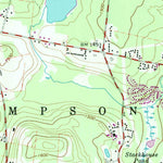 United States Geological Survey Monticello, NY (1966, 24000-Scale) digital map