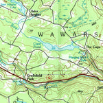United States Geological Survey Monticello, NY-PA (1986, 100000-Scale) digital map