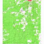 United States Geological Survey Monticello South, AR (1966, 24000-Scale) digital map