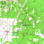 United States Geological Survey Monticello South, AR (1966, 24000-Scale) digital map