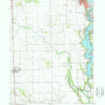 United States Geological Survey Monticello South, IN (1962, 24000-Scale) digital map