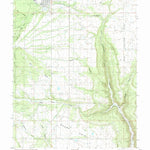 United States Geological Survey Monticello South, UT (1985, 24000-Scale) digital map