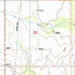 United States Geological Survey Monticello South, UT (2001, 24000-Scale) digital map