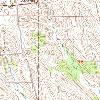 United States Geological Survey Monticello, WI (1962, 24000-Scale) digital map