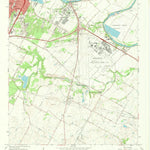 United States Geological Survey Montopolis, TX (1966, 24000-Scale) digital map