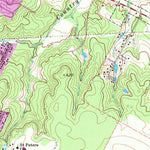 United States Geological Survey Montopolis, TX (1973, 24000-Scale) digital map