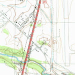 United States Geological Survey Montopolis, TX (1988, 24000-Scale) digital map