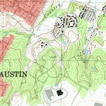 United States Geological Survey Montopolis, TX (1988, 24000-Scale) digital map