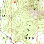 United States Geological Survey Montoso Peak, NM (2002, 24000-Scale) digital map